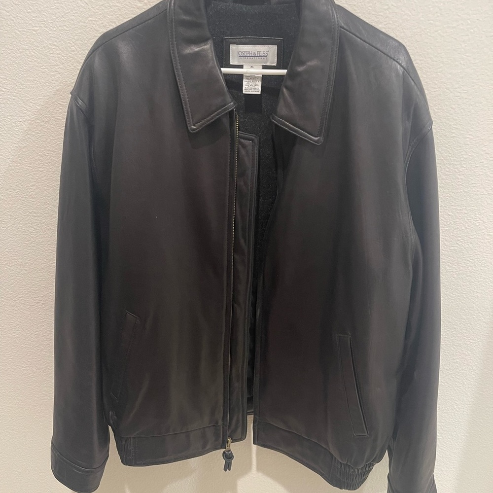 Men’s leather jacket
